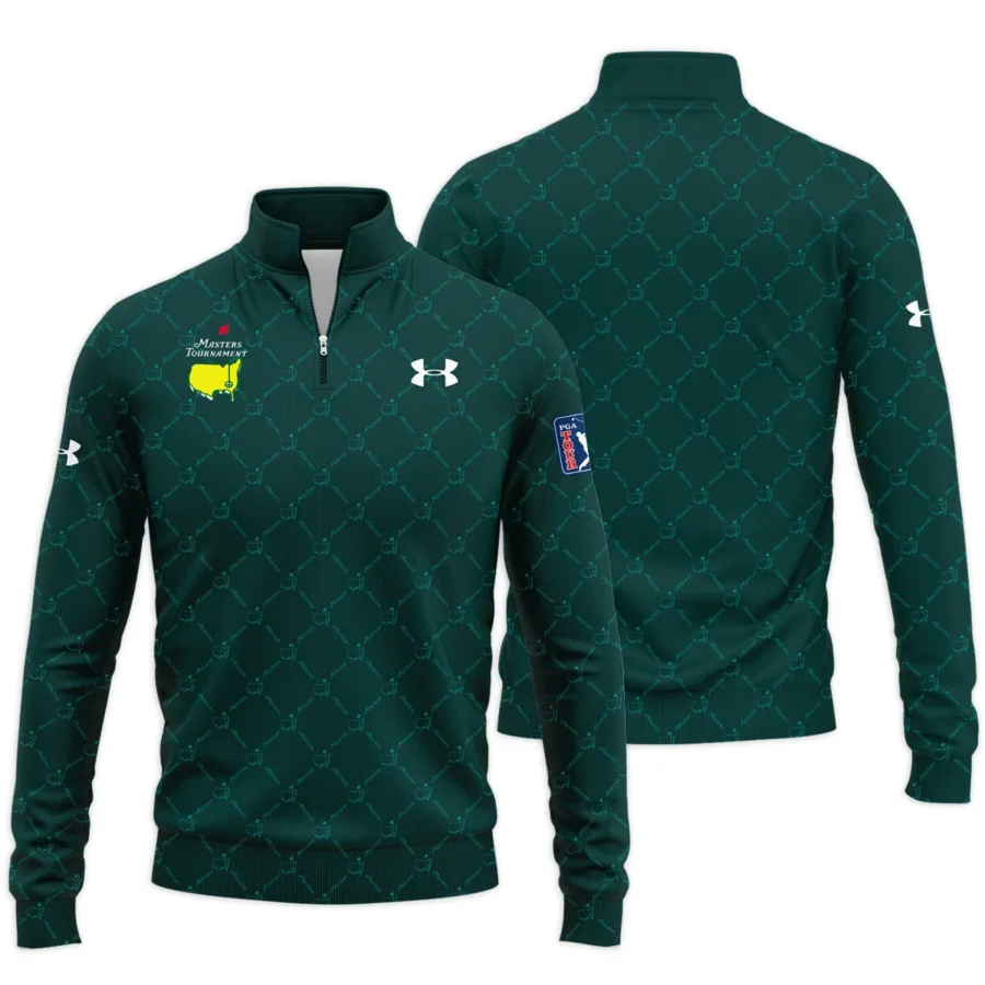 Special Release Under Armour Masters Tournament Golf Quarter-Zip Jacket All Over Prints HOMT020725T2UAQTJ