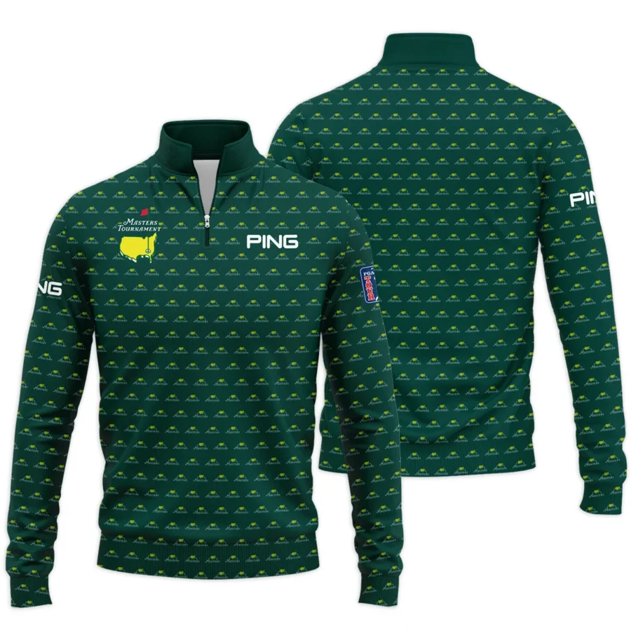 Special Release Ping Masters Tournament Golf Quarter-Zip Jacket All Over Prints HOMT070225A01PIQTJ