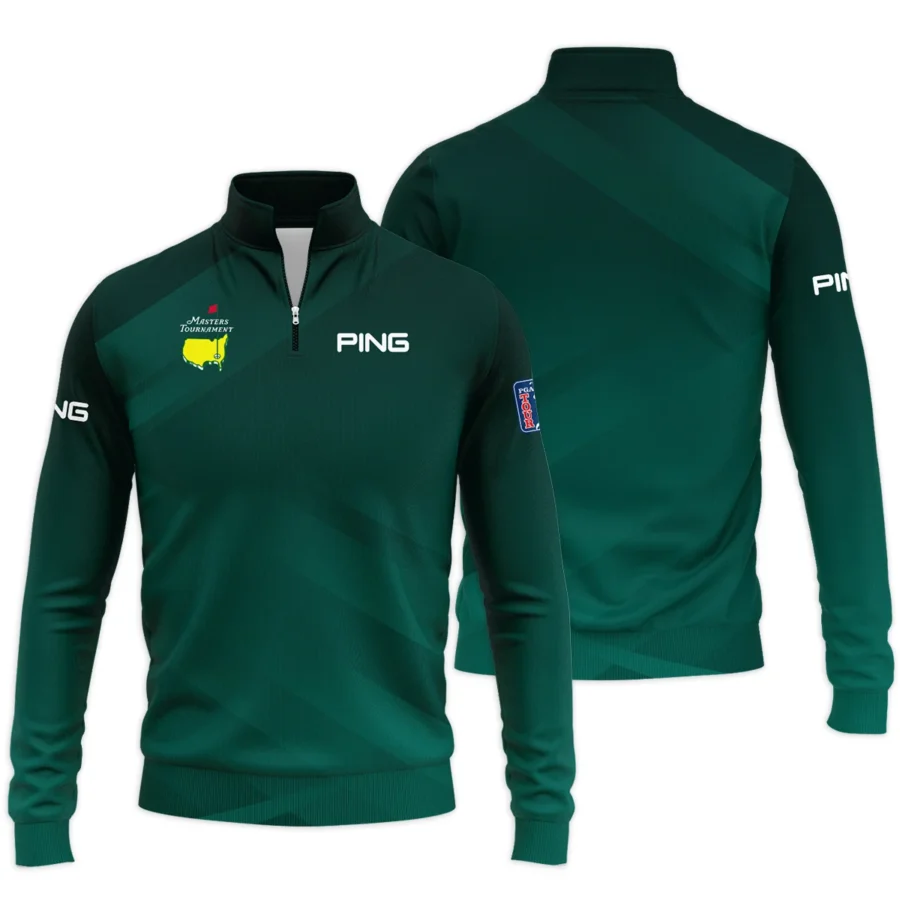 Special Release Ping Masters Tournament Golf Quarter-Zip Jacket All Over Prints HOMT110324A01PIQTJ