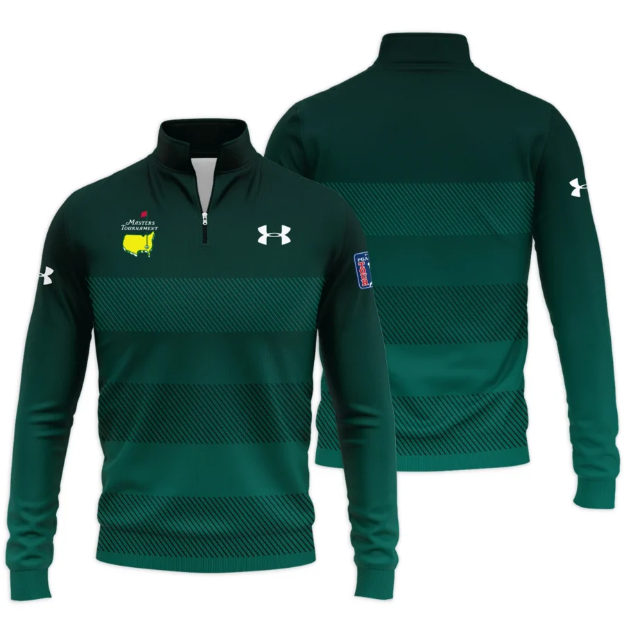 Special Release Under Armour Masters Tournament Golf Quarter-Zip Jacket All Over Prints HOMT110324A02UAQTJ