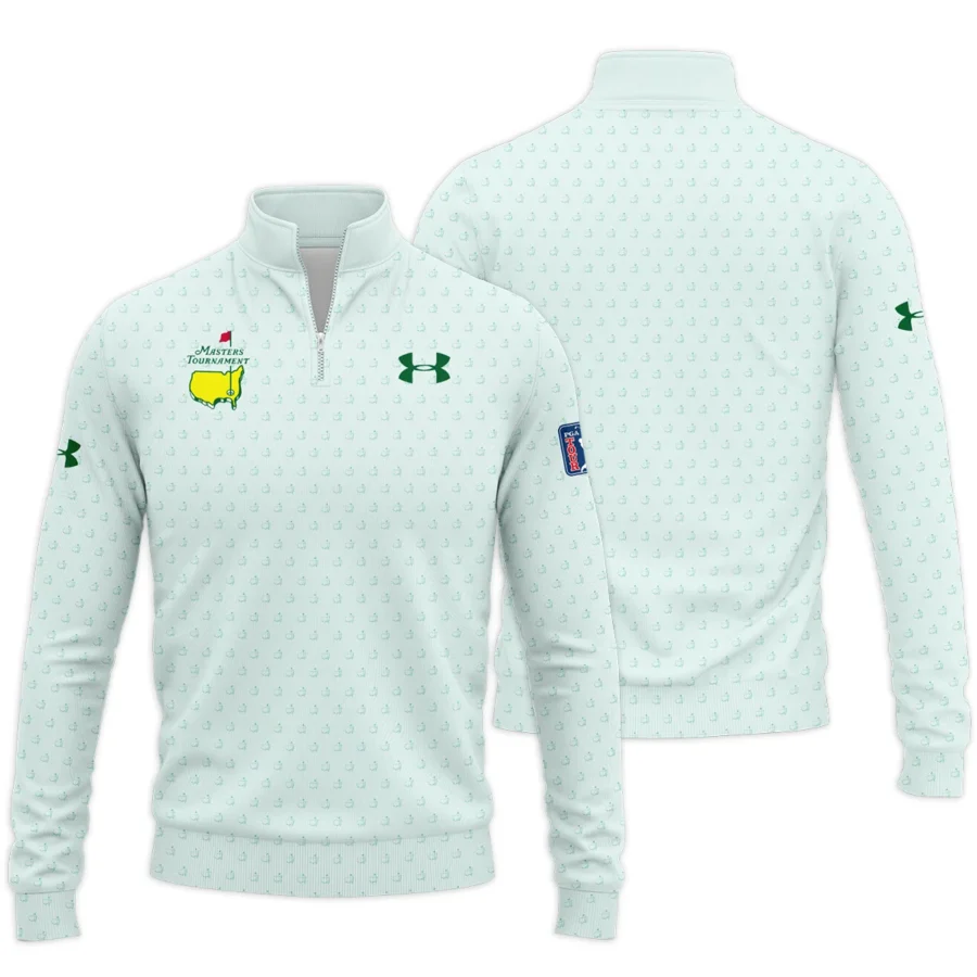 Special Release Under Armour Masters Tournament Golf Quarter-Zip Jacket All Over Prints HOMT161224A02UAQTJ