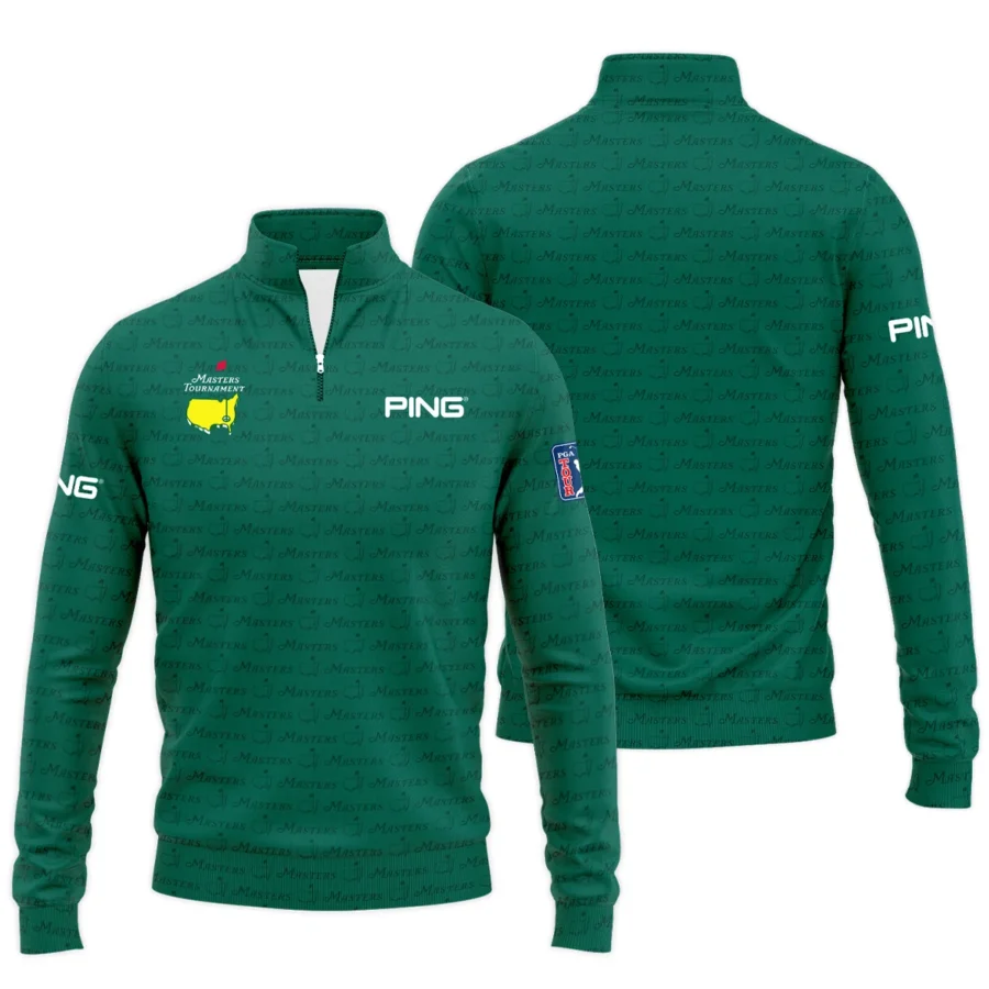 Ping Masters Tournament Exclusive Logo Quarter-Zip Jacket All Over Prints Gift For Fans HOMT170225T4PIQTJ