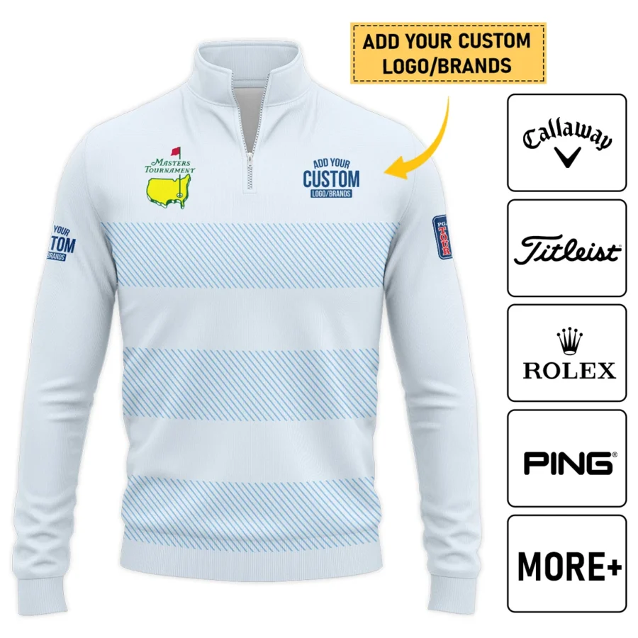 Personalized Logo,Brands Masters Tournament Golf Quarter-Zip Jacket All Over Prints HOMT210125A03QTJ