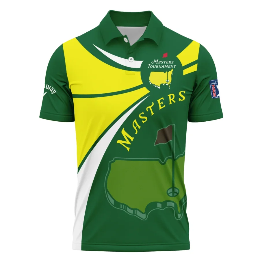Callaway Masters Tournament Exclusive Logo Polo Shirt All Over Prints Gift For Fans HOMT040325A01CLWPL