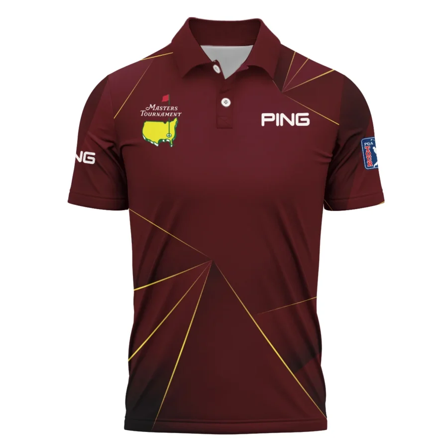 Ping Masters Tournament Exclusive Logo Polo Shirt All Over Prints Gift For Fans HOMT260225A03PIPL-Red