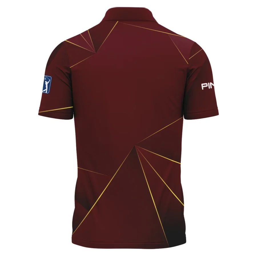 Ping Masters Tournament Exclusive Logo Polo Shirt All Over Prints Gift For Fans HOMT260225A03PIPL-Red