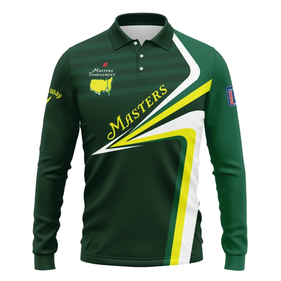 Callaway Masters Tournament Golf Long Polo Shirt All Over Prints Gift For Fans HOMT010325K01CLWLPL