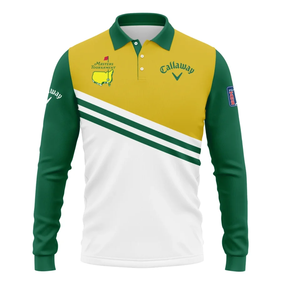 Callaway Masters Tournament Golf Long Polo Shirt All Over Prints Gift For Fans HOMT060325A02CLWLPL