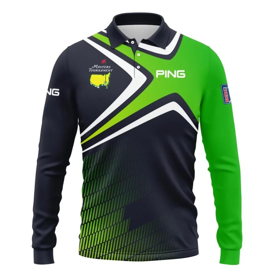 Ping Masters Tournament Golf Long Polo Shirt All Over Prints Gift For Fans HOMT060325A03PILPL