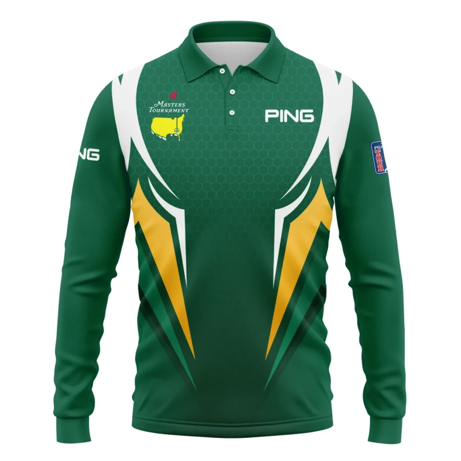Ping Masters Tournament Golf Long Polo Shirt All Over Prints Gift For Fans HOMT060325K01PILPL