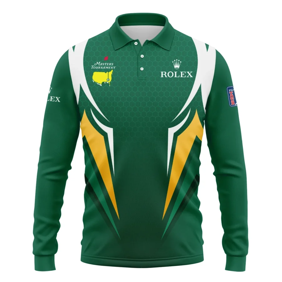 Rolex Masters Tournament Golf Long Polo Shirt All Over Prints Gift For Fans HOMT060325K01ROXLPL