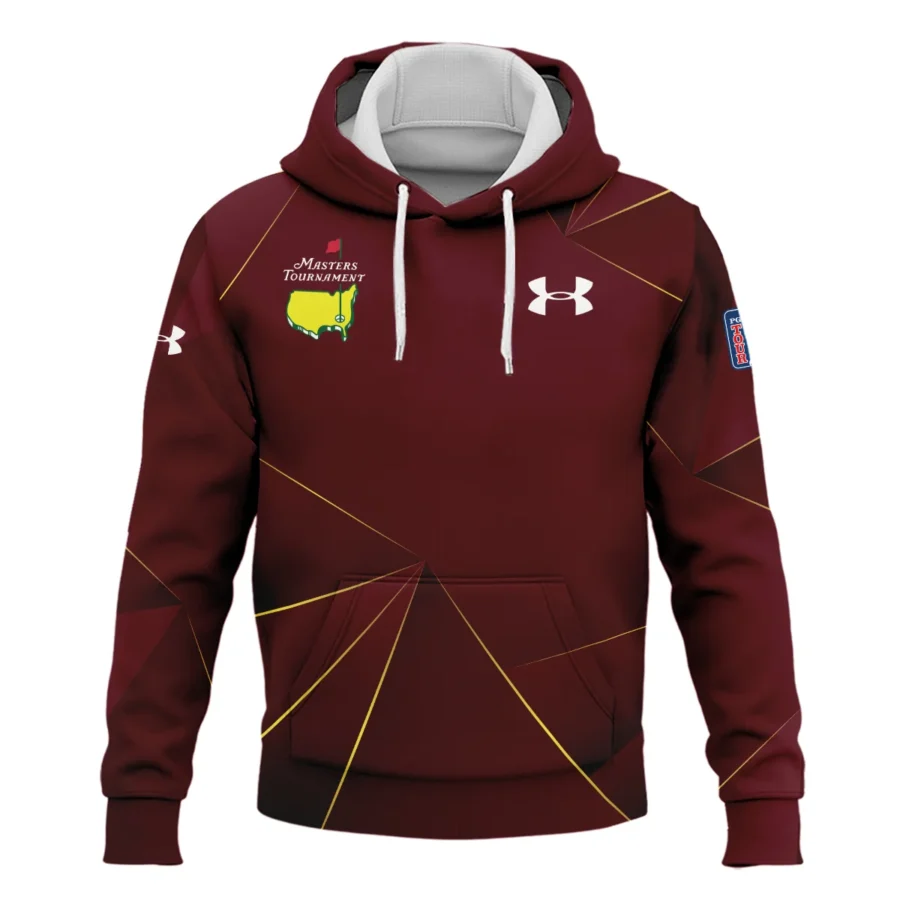Under Armour Masters Tournament Exclusive Logo Hoodie Shirt All Over Prints Gift For Fans HOMT260225A03UAHD-Red