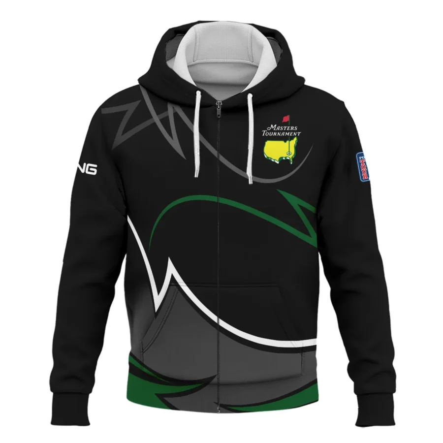 Ping Masters Tournament Exclusive Logo Zipper Hoodie Shirt All Over Prints Gift For Fans HOMT030325A04PIZHD