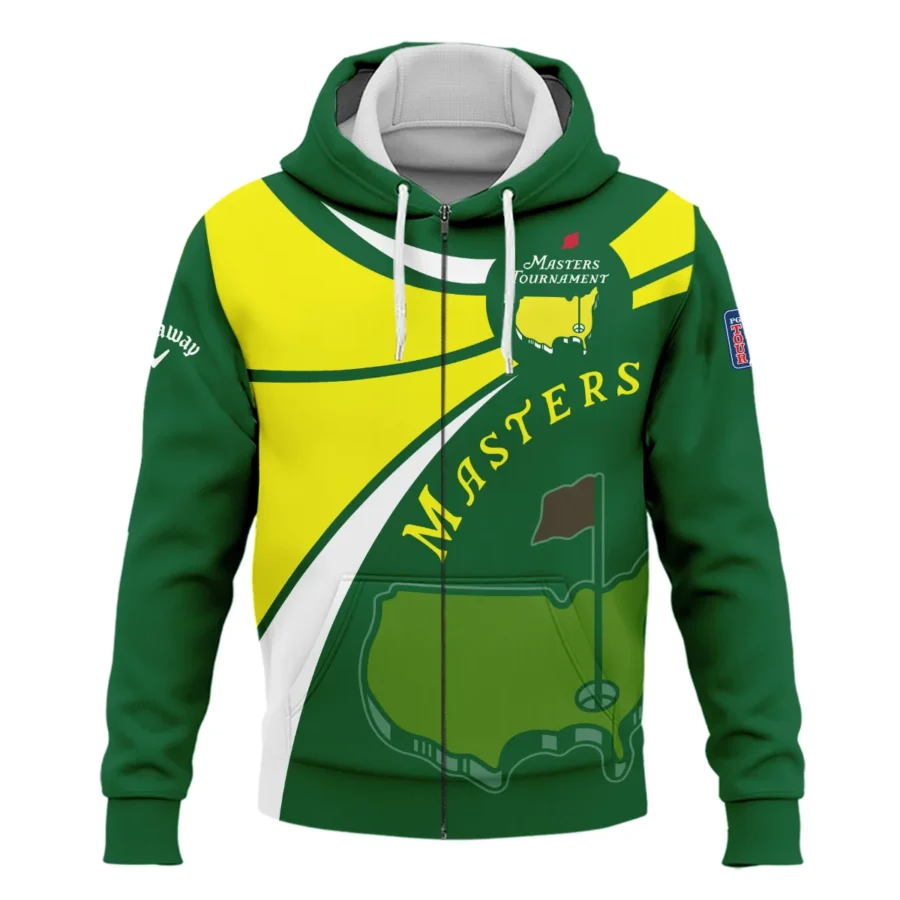 Callaway Masters Tournament Exclusive Logo Zipper Hoodie Shirt All Over Prints Gift For Fans HOMT040325A01CLWZHD