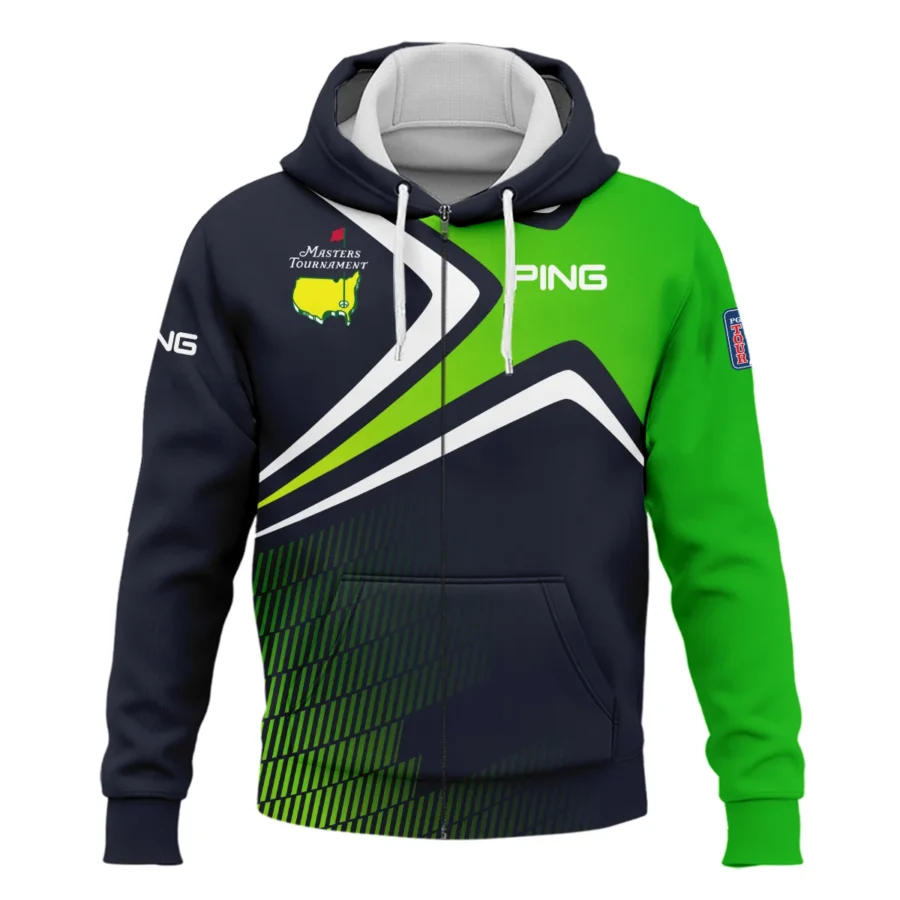 Ping Masters Tournament Exclusive Logo Zipper Hoodie Shirt All Over Prints Gift For Fans HOMT060325A03PIZHD