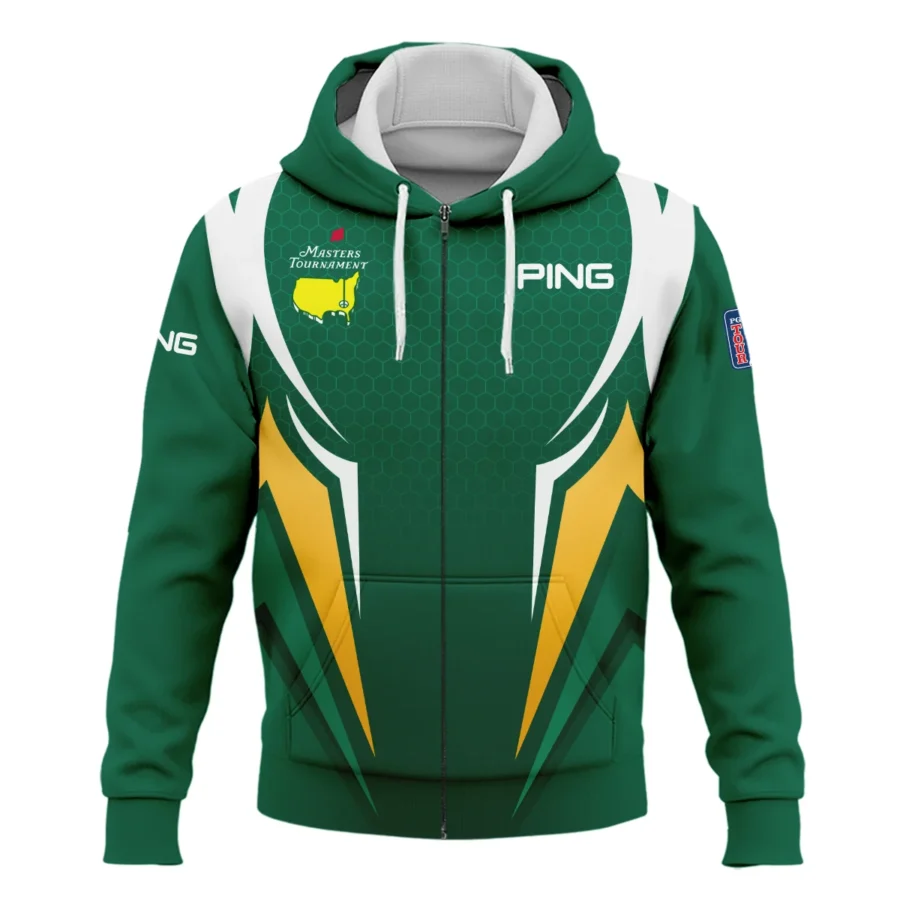 Ping Masters Tournament Exclusive Logo Zipper Hoodie Shirt All Over Prints Gift For Fans HOMT060325K01PIZHD