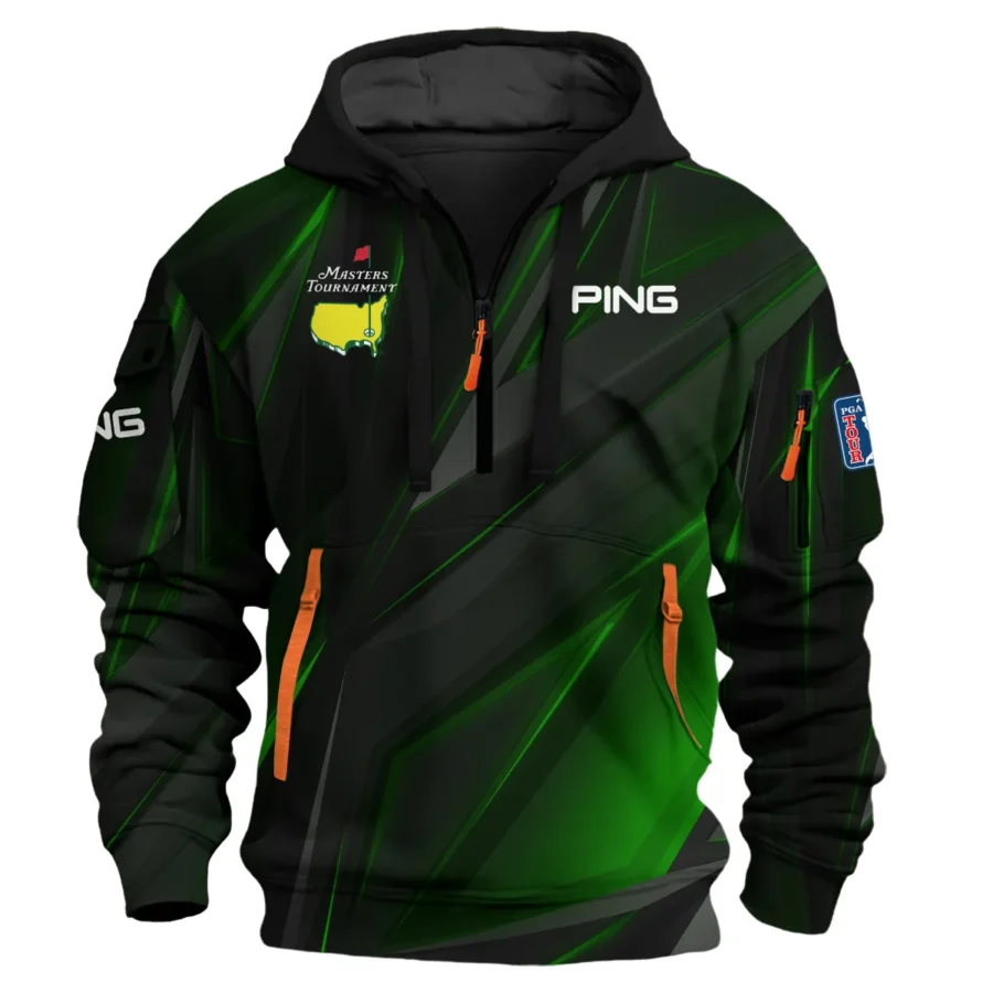 Ping Masters Tournament Exclusive Logo Hoodie Half Zipper Shirt All Over Prints Gift For Fans HOMT010325A01PIHDF