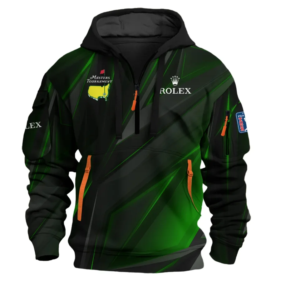 Rolex Masters Tournament Exclusive Logo Hoodie Half Zipper Shirt All Over Prints Gift For Fans HOMT010325A01ROXHDF
