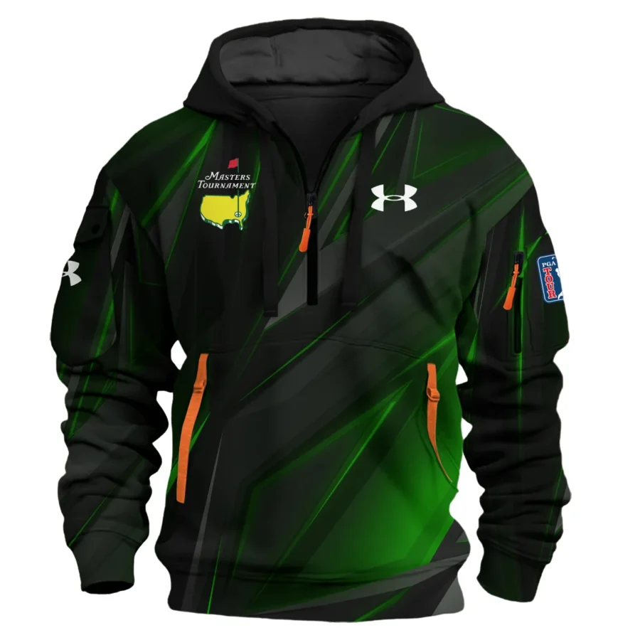 Under Armour Masters Tournament Exclusive Logo Hoodie Half Zipper Shirt All Over Prints Gift For Fans HOMT010325A01UAHDF