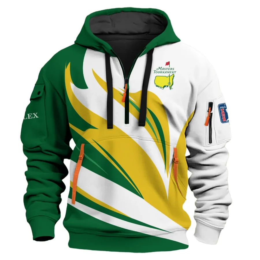 Rolex Masters Tournament Exclusive Logo Hoodie Half Zipper Shirt All Over Prints Gift For Fans HOMT030325A01ROXHDF