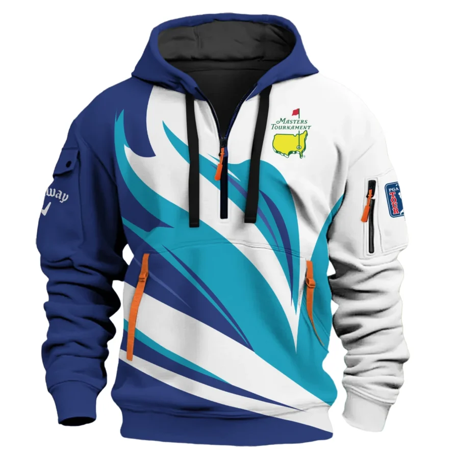 Callaway Masters Tournament Exclusive Logo Hoodie Half Zipper Shirt All Over Prints Gift For Fans HOMT030325A02CLWHDF