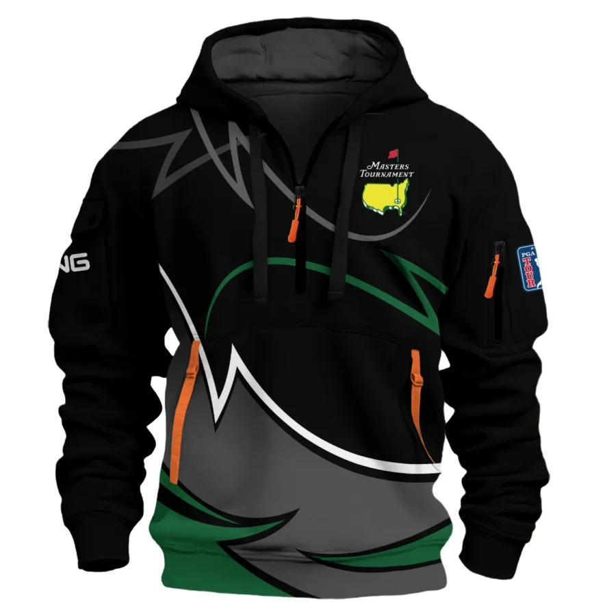 Ping Masters Tournament Exclusive Logo Hoodie Half Zipper Shirt All Over Prints Gift For Fans HOMT030325A04PIHDF