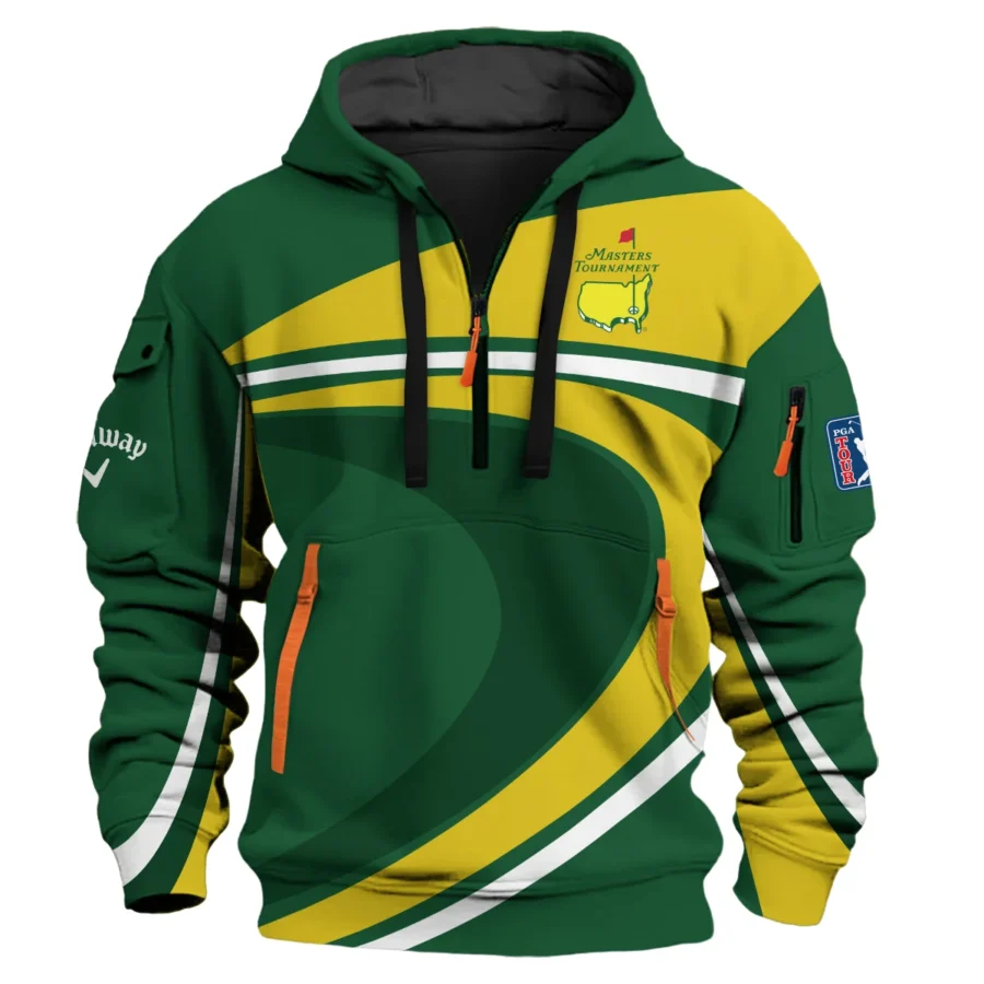 Callaway Masters Tournament Exclusive Logo Hoodie Half Zipper Shirt All Over Prints Gift For Fans HOMT030325K01CLWHDF