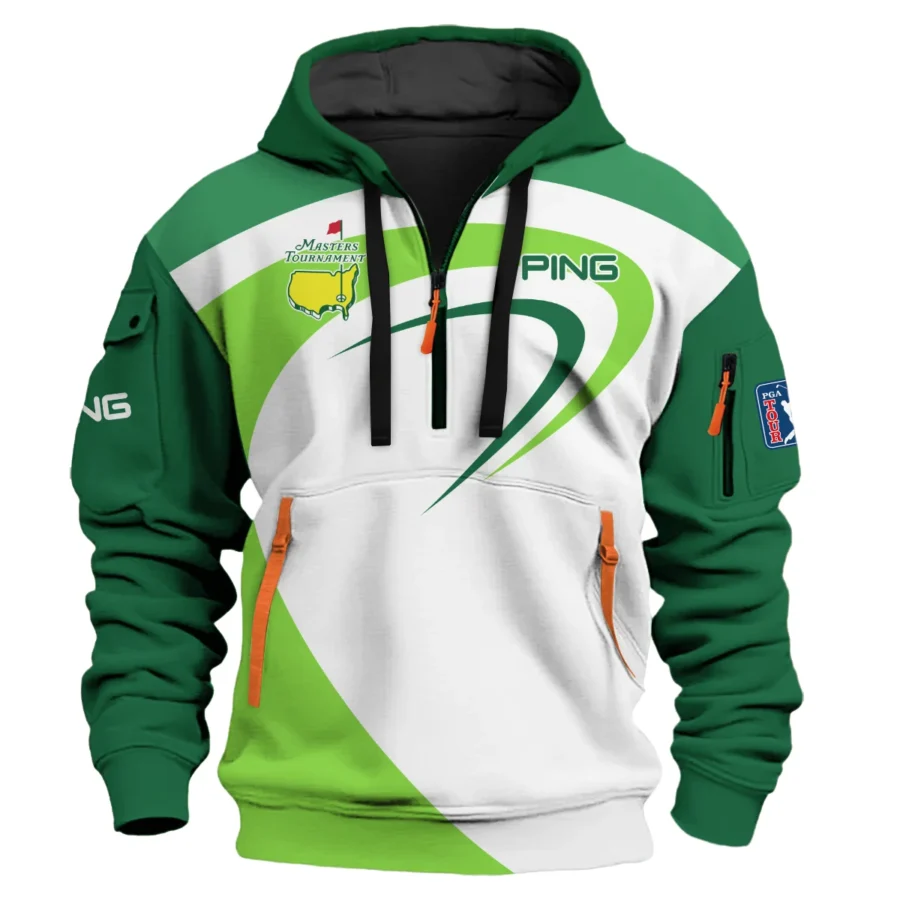 Ping Masters Tournament Exclusive Logo Hoodie Half Zipper Shirt All Over Prints Gift For Fans HOMT050325A01PIHDF
