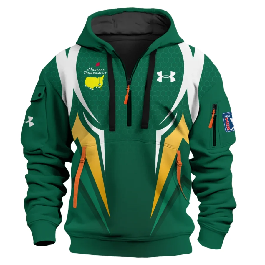 Under Armour Masters Tournament Exclusive Logo Hoodie Half Zipper Shirt All Over Prints Gift For Fans HOMT060325K01UAHDF