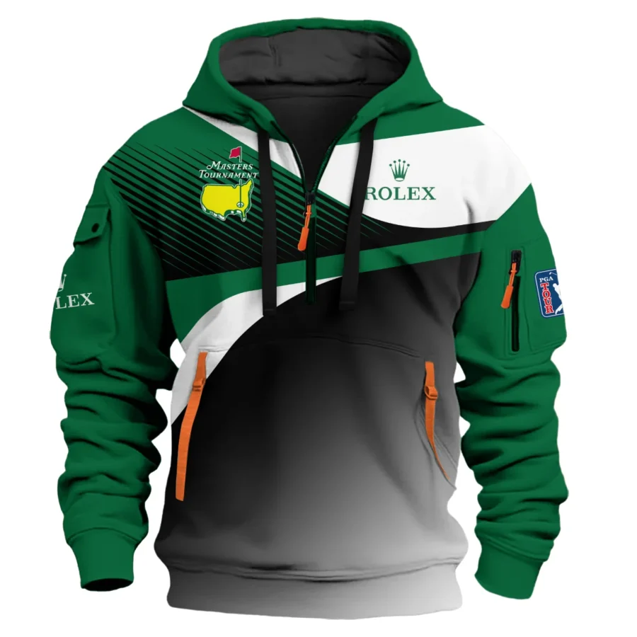 Rolex Masters Tournament Exclusive Logo Hoodie Half Zipper Shirt All Over Prints Gift For Fans HOMT070325A01ROXHDF