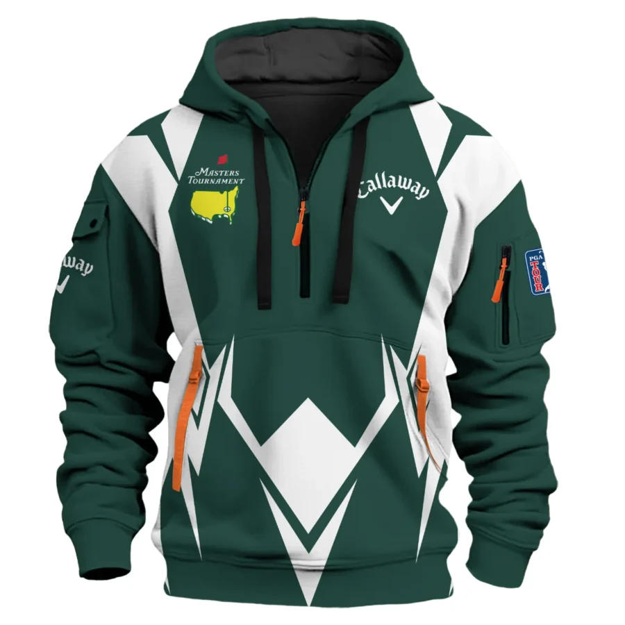 Callaway Masters Tournament Exclusive Logo Hoodie Half Zipper Shirt All Over Prints Gift For Fans HOMT280225K03CLWHDF