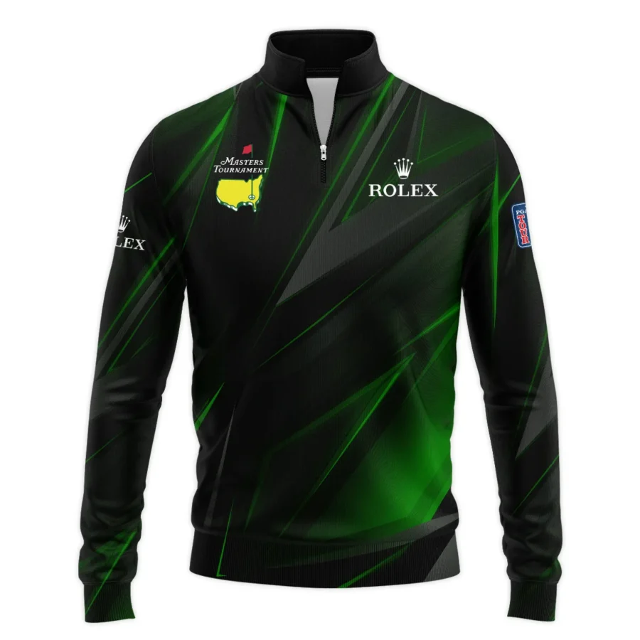 Rolex Masters Tournament Exclusive Logo Quarter-Zip Jacket All Over Prints Gift For Fans HOMT010325A01ROXQTJ