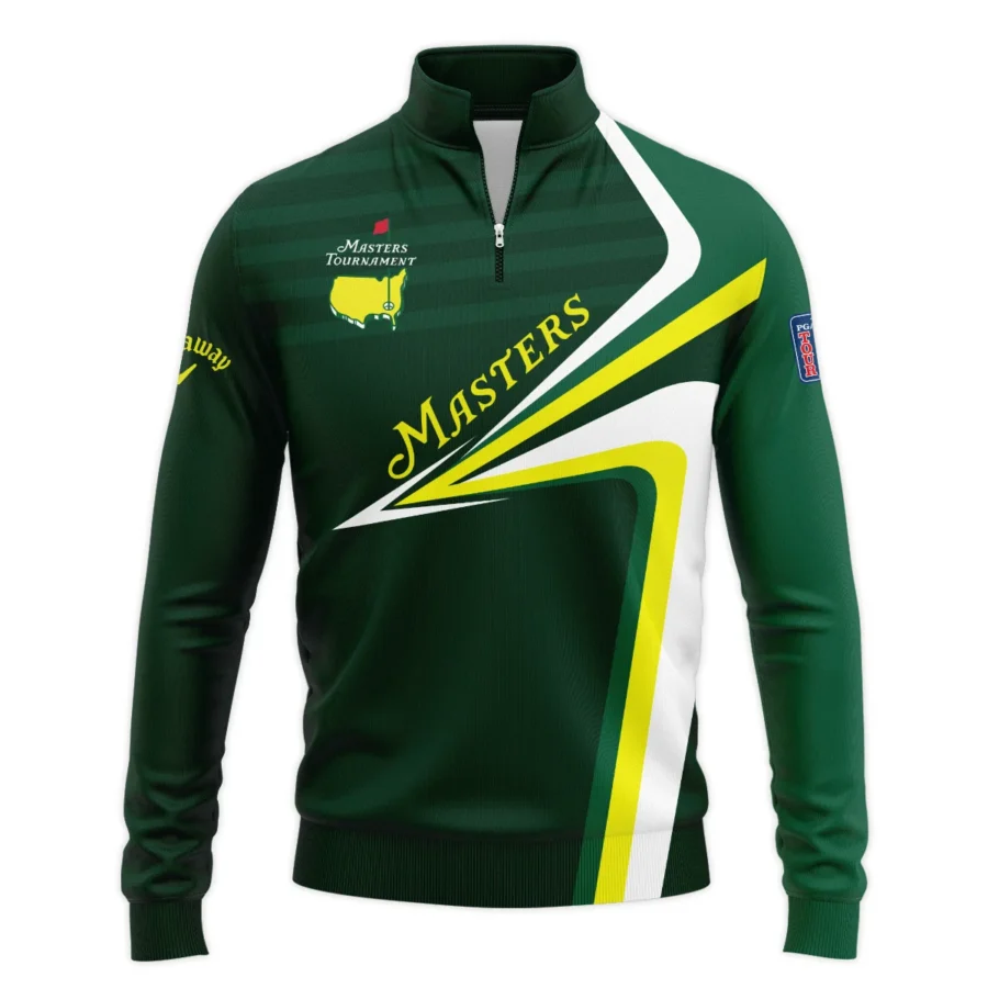Callaway Masters Tournament Exclusive Logo Quarter-Zip Jacket All Over Prints Gift For Fans HOMT010325K01CLWQTJ