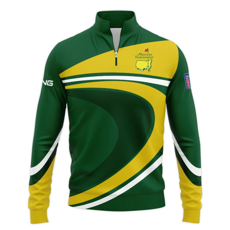Ping Masters Tournament Exclusive Logo Quarter-Zip Jacket All Over Prints Gift For Fans HOMT030325K01PIQTJ