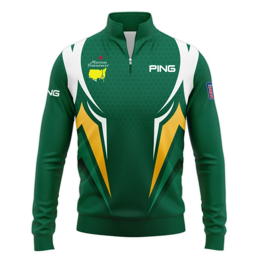Ping Masters Tournament Exclusive Logo Quarter-Zip Jacket All Over Prints Gift For Fans HOMT060325K01PIQTJ