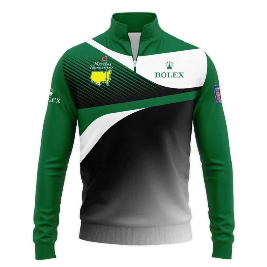 Rolex Masters Tournament Exclusive Logo Quarter-Zip Jacket All Over Prints Gift For Fans HOMT070325A01ROXQTJ