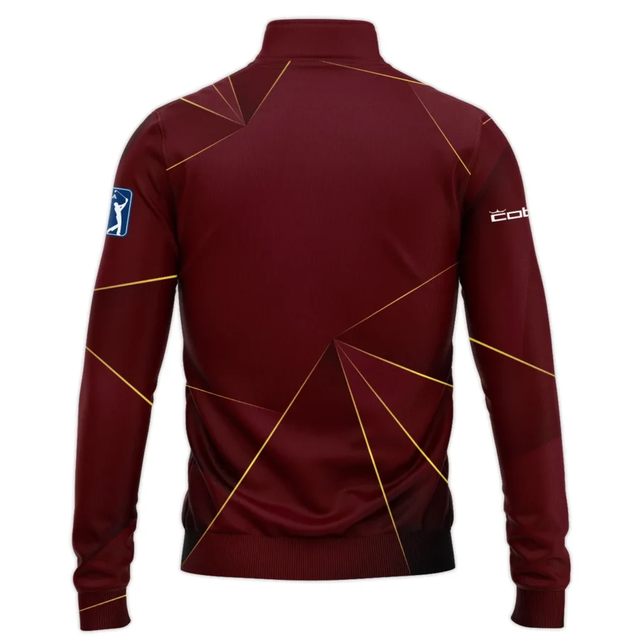 Cobra Golf Masters Tournament Exclusive Logo Quarter-Zip Jacket All Over Prints Gift For Fans HOMT260225A03CBQTJ-Red