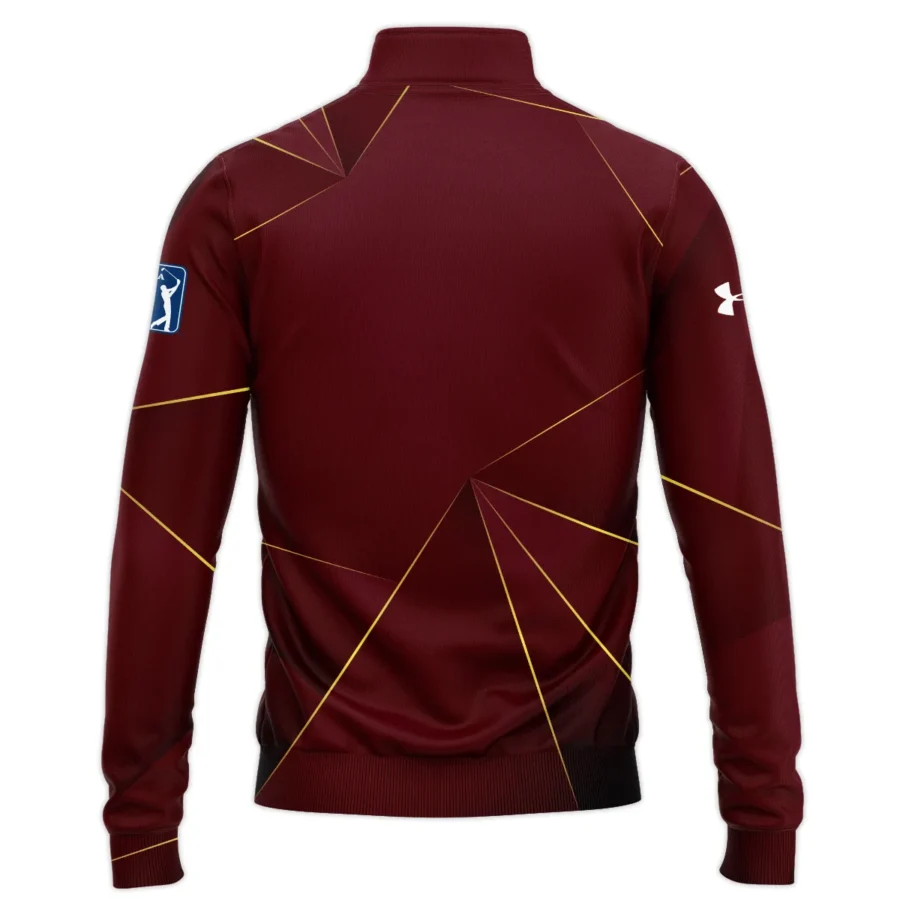 Under Armour Masters Tournament Exclusive Logo Quarter-Zip Jacket All Over Prints Gift For Fans HOMT260225A03UAQTJ-Red